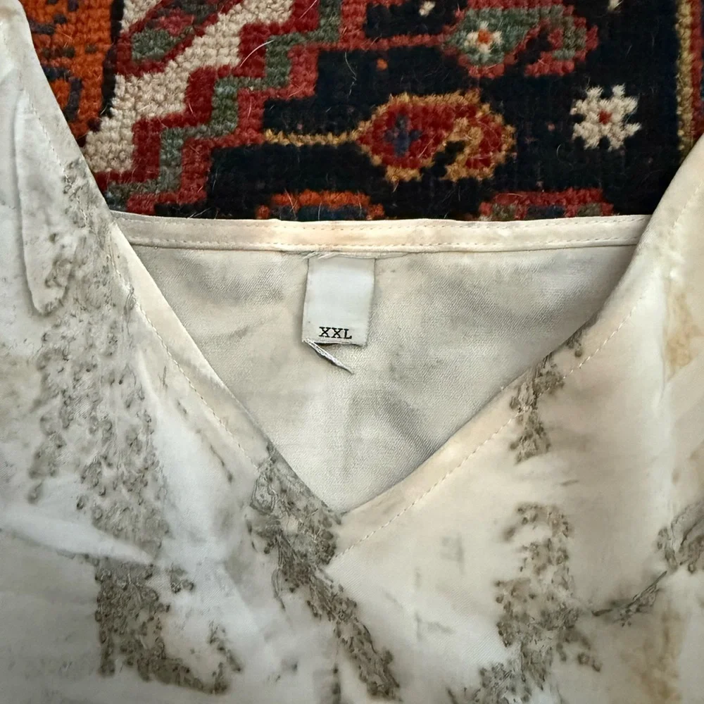 Hand Dyed Silk Cami - Picture 6 of 6